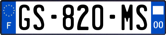 GS-820-MS
