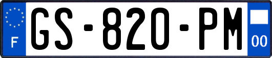 GS-820-PM