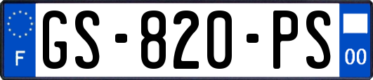 GS-820-PS