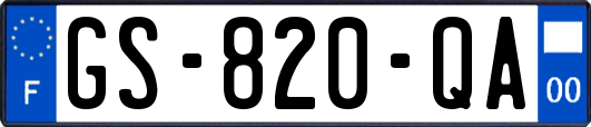 GS-820-QA