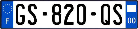 GS-820-QS