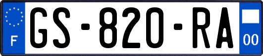 GS-820-RA