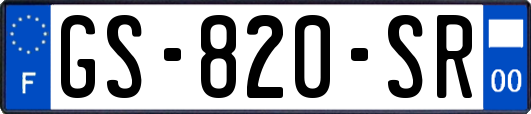 GS-820-SR