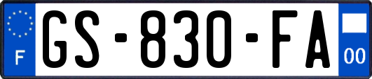 GS-830-FA