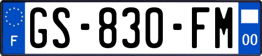 GS-830-FM