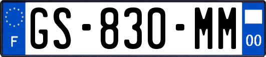 GS-830-MM