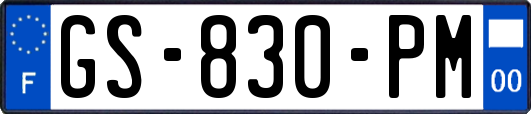 GS-830-PM