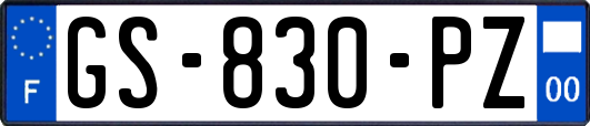 GS-830-PZ
