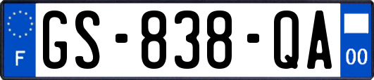 GS-838-QA
