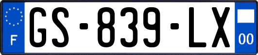 GS-839-LX