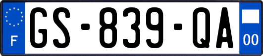 GS-839-QA
