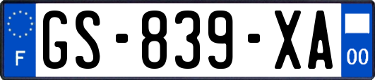 GS-839-XA