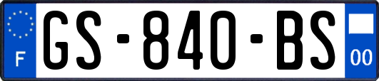 GS-840-BS