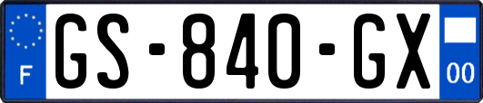 GS-840-GX