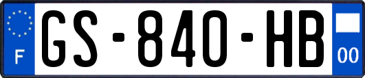 GS-840-HB