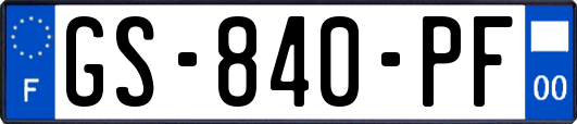 GS-840-PF