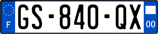 GS-840-QX