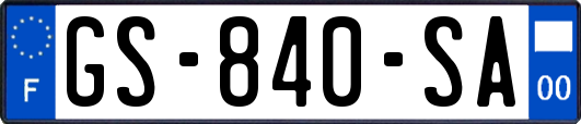 GS-840-SA
