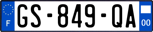 GS-849-QA