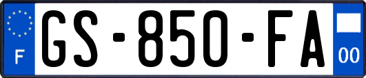 GS-850-FA