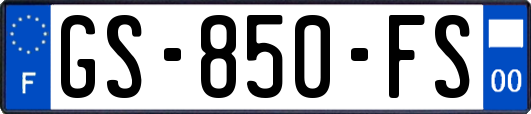 GS-850-FS