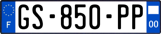 GS-850-PP
