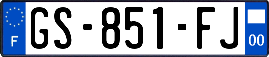 GS-851-FJ