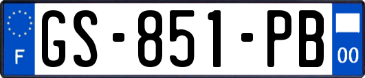 GS-851-PB