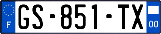 GS-851-TX