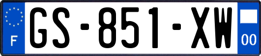GS-851-XW