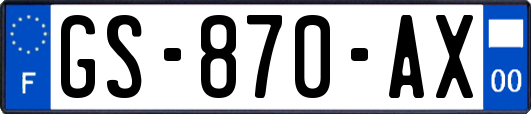 GS-870-AX