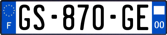 GS-870-GE