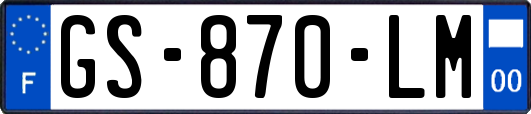 GS-870-LM