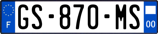 GS-870-MS