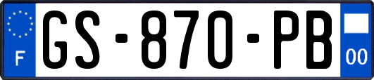 GS-870-PB