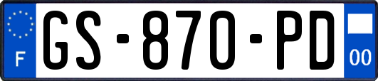 GS-870-PD