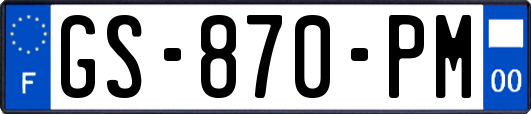 GS-870-PM