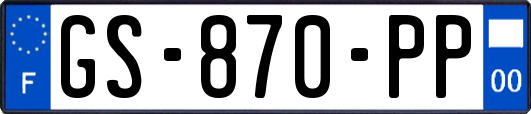 GS-870-PP
