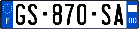 GS-870-SA