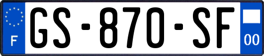 GS-870-SF