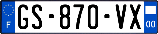 GS-870-VX
