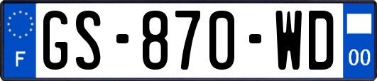 GS-870-WD