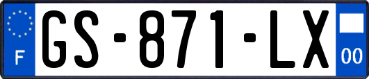 GS-871-LX