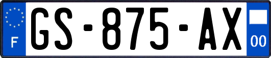 GS-875-AX