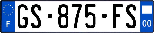 GS-875-FS