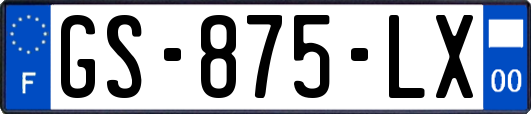 GS-875-LX