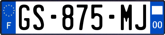 GS-875-MJ