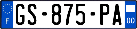GS-875-PA