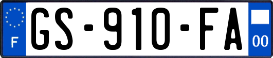 GS-910-FA