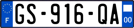 GS-916-QA